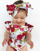 Cute Floral Romper Jumpsuit - Premium  from Mummy's Baby - Just $19.99! Shop now at Baby addOn London