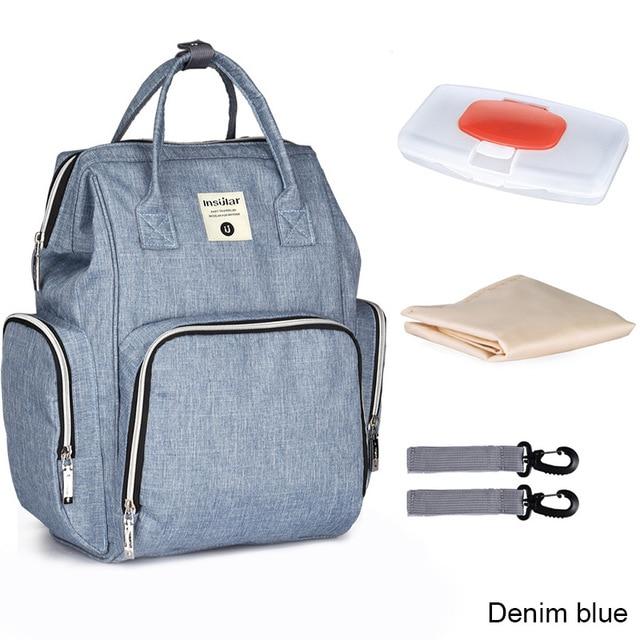 VRTREND Diaper Bag With USB - Premium  from Mummy's Baby - Just $29.99! Shop now at Baby addOn London