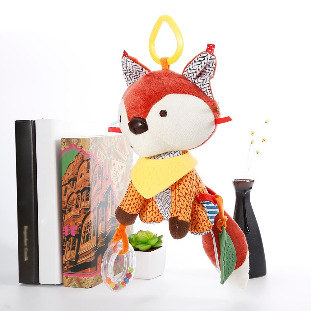 Fox Rattles Animal Stroller - Premium  from Mummy's Baby - Just $19.99! Shop now at Baby addOn London