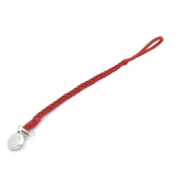 Leather Clip teether chain - Premium  from Mummy's Baby - Just $14.99! Shop now at Baby addOn London