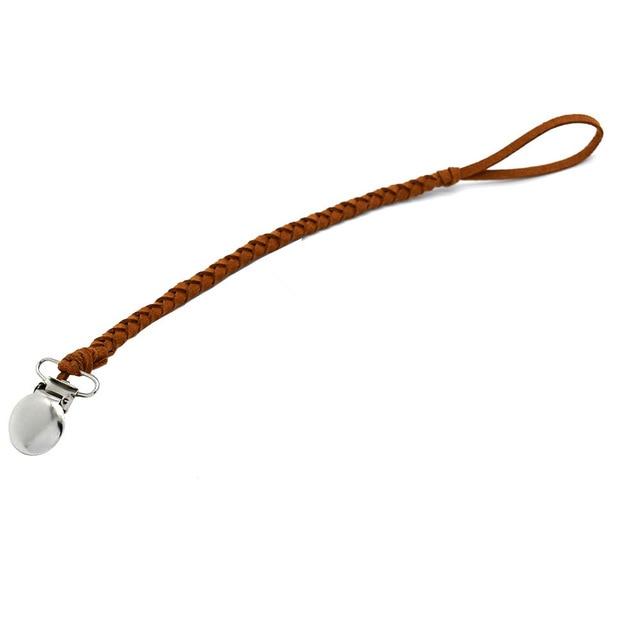 Leather Clip teether chain - Premium  from Mummy's Baby - Just $14.99! Shop now at Baby addOn London