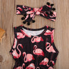 Flamingo Romper Jumpsuit - Premium  from Mummy's Baby - Just $19.99! Shop now at Baby addOn London