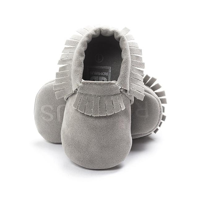 Suede Moccasins Shoes - Premium  from Mummy's Baby - Just $14.99! Shop now at Baby addOn London