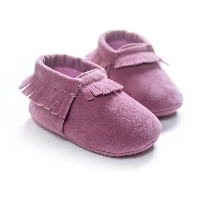 Suede Moccasins Shoes - Premium  from Mummy's Baby - Just $14.99! Shop now at Baby addOn London