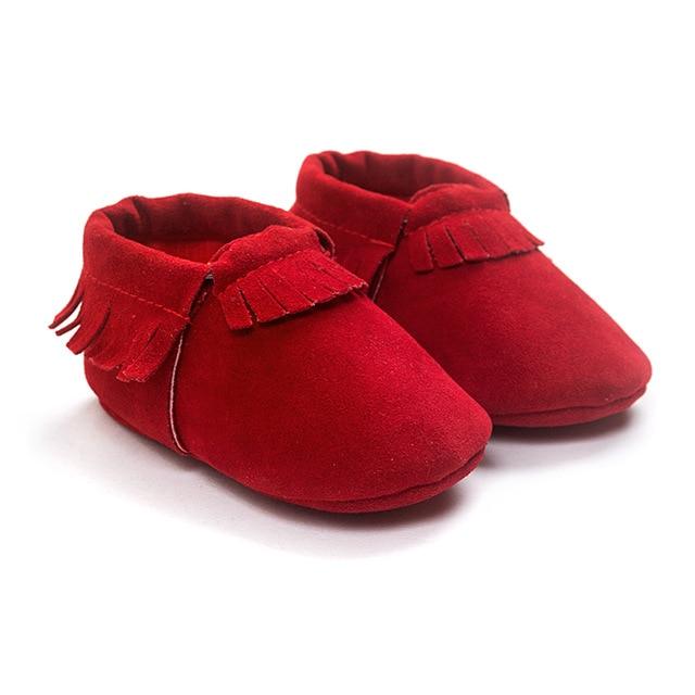 Suede Moccasins Shoes - Premium  from Mummy's Baby - Just $14.99! Shop now at Baby addOn London