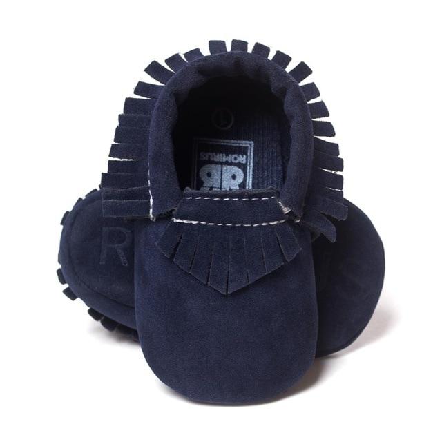 Suede Moccasins Shoes - Premium  from Mummy's Baby - Just $14.99! Shop now at Baby addOn London