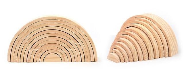 Creative Rainbow Building Blocks - Premium  from Mummy's Baby - Just $29.99! Shop now at Baby addOn London