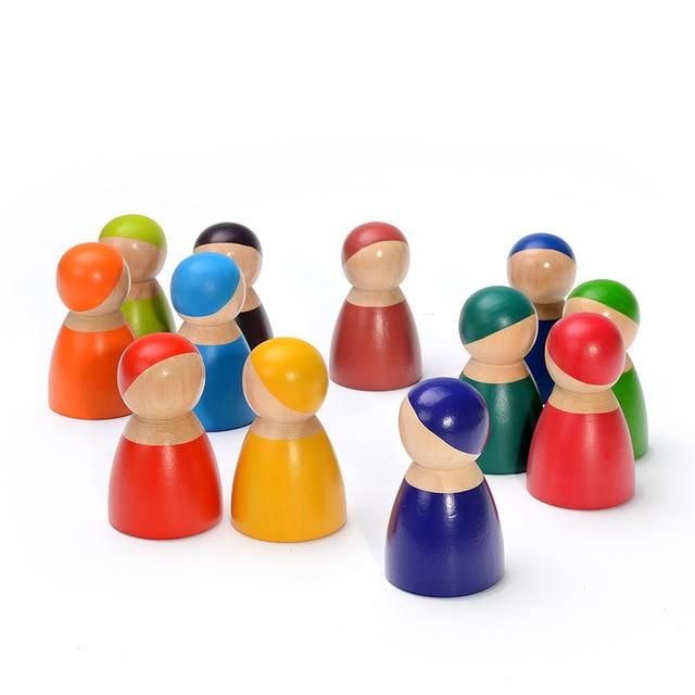 Creative Rainbow Building Blocks - Premium  from Mummy's Baby - Just $29.99! Shop now at Baby addOn London